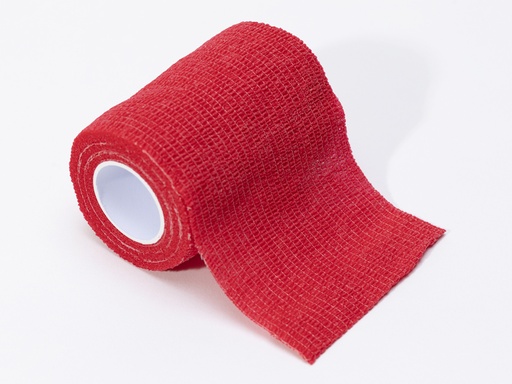 [34735] BENDA ELASTICA COESIVA TNT 4,5 m x 7,5 cm - rossa