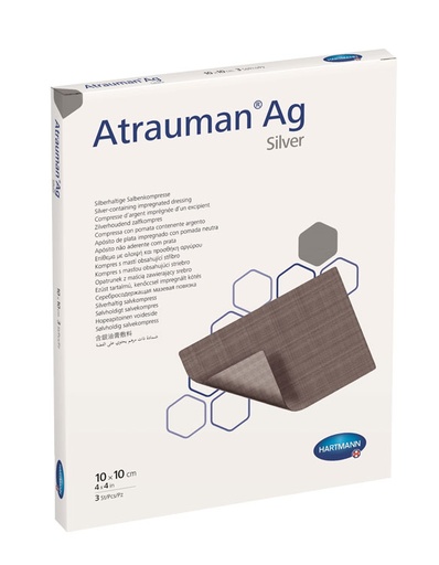 [DMM01265] Atrauman Ag Medicazione sterile con argento 10x10 cm
