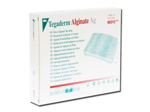 [34965] TEGADERM 3M ALGINATE AG argento 10x10 cm