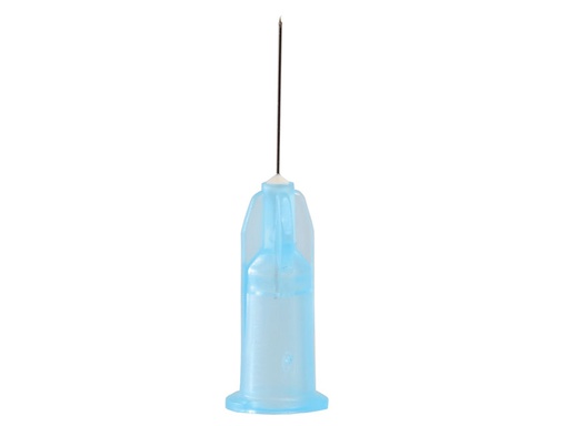 [23682] AGO SCLEROTERAPIA/FILLER LUER 31G 0,31 0,26x12mm - azzurro