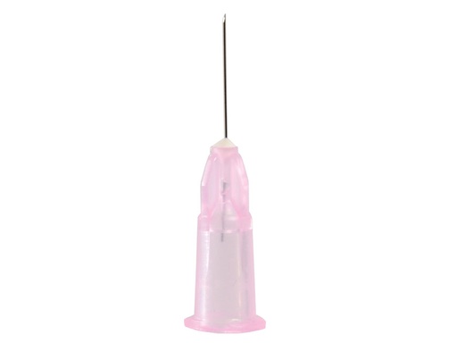 [23684] AGO SCLEROTERAPIA/FILLER LUER 32G 0,23x12mm - rosa