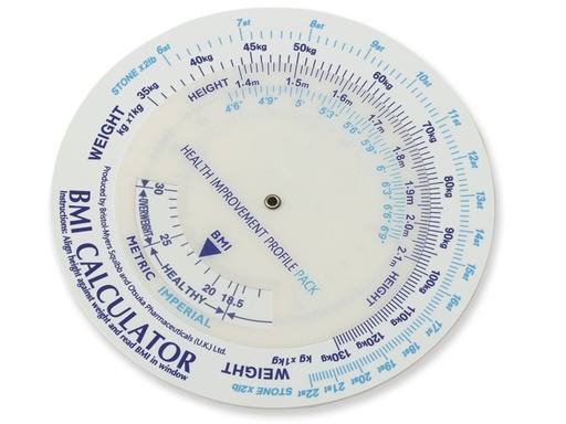[GM-30138] DISCO CALCOLATORE BMI
