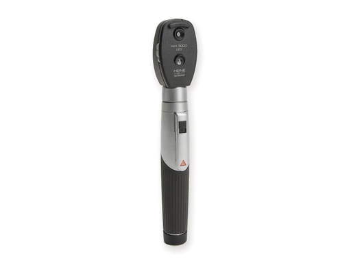 [31695] OFTALMOSCOPIO HEINE MINI 3000 LED manico ricaricabile - nero