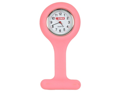 [20404] OROLOGIO PER INFERMIERI - rotondo - rosa