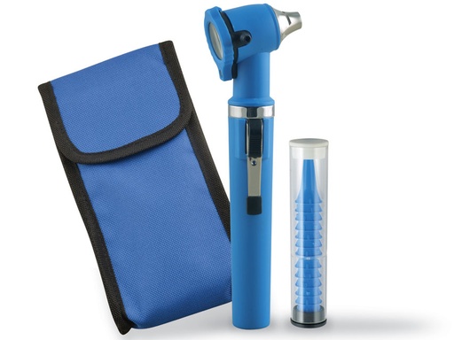 [31521] OTOSCOPIO A FIBRE OTTICHE GIMALUX - blu