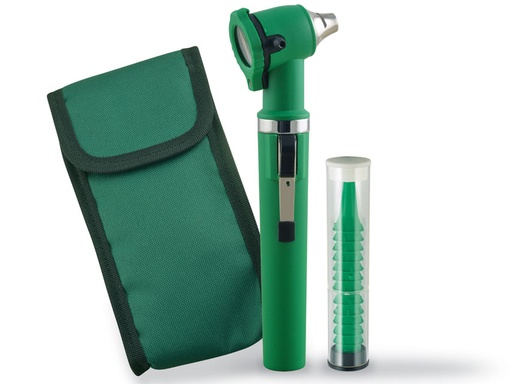 [GM-30297] OTOSCOPIO A FIBRE OTTICHE GIMALUX - verde