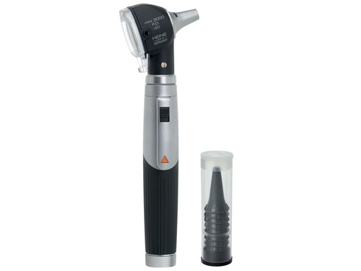 [31683] OTOSCOPIO HEINE MINI 3000 F.O. LED manico ricaricabile - nero