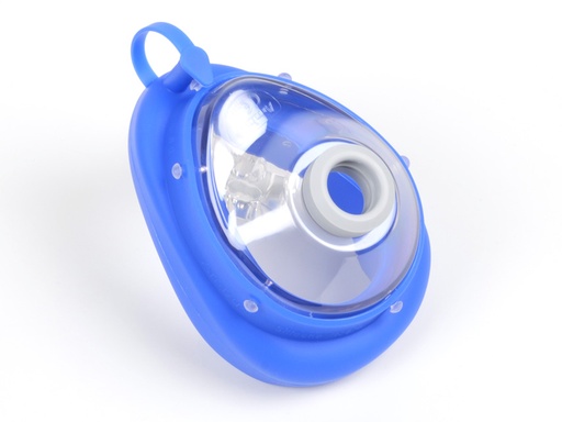 [34209] MASCHERINA AMBU NR. 6 - adulto large blu