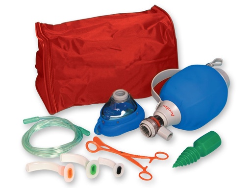 [34217] PALLONE AMBU MARK IV IN SACCA - con accessori