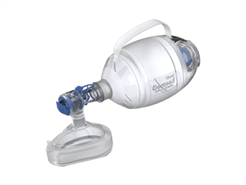 [GM-30342] PALLONE RIANIMATORE IN SILICONE con mascherine N. 5 - adulti