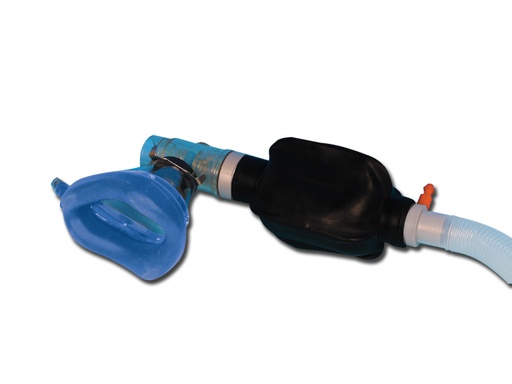 [34242] PALLONE DOPPIA CAMERA - pediatria, con masc.