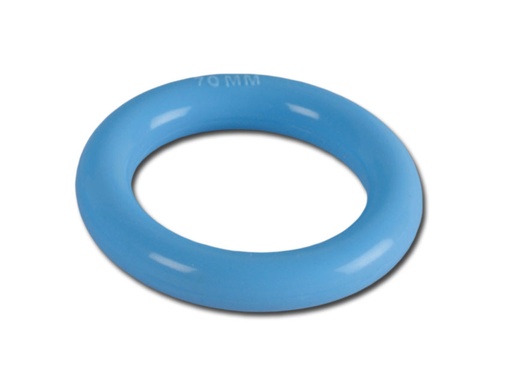 [29905] PESSARIO UTERINO SILICONE BLU diam. 70 mm - sterile