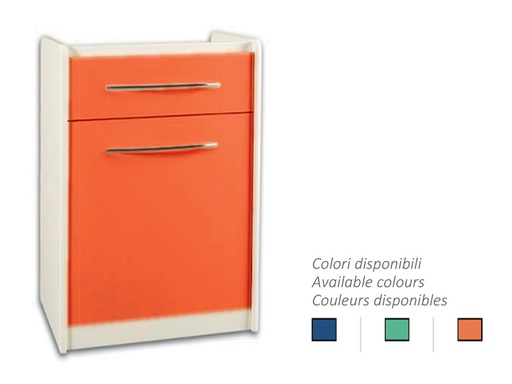 [45453] CASSETTIERA MOBILE GE6LP sotto lavello 49 cm - colore a scelta