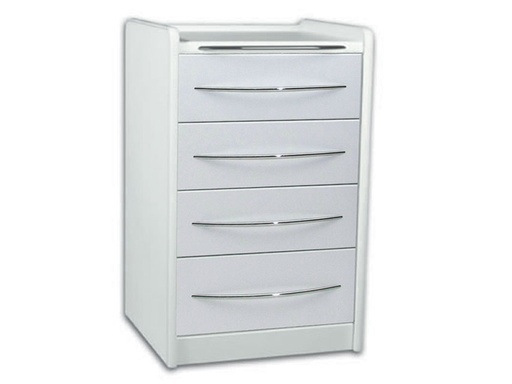 [45441] CASSETTIERA MOBILE GE416 4 cassetti 49 cm - bianca