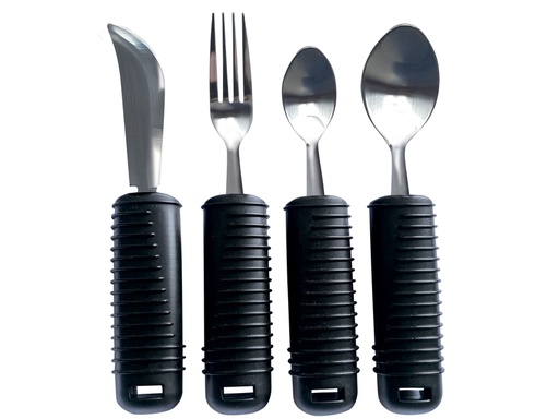 [GM-30436] KIT POSATE (forchetta, coltello, cucchiaio piccolo e grande)