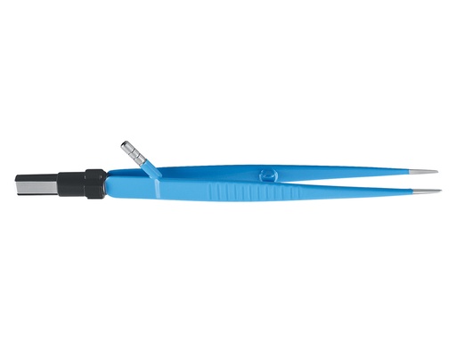 [30656] PINZA BIPOLARE RETTA 18 cm - irrigazione