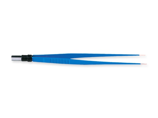 [30661] PINZA BIPOLARE RETTA 18 cm - punte 0,3 mm