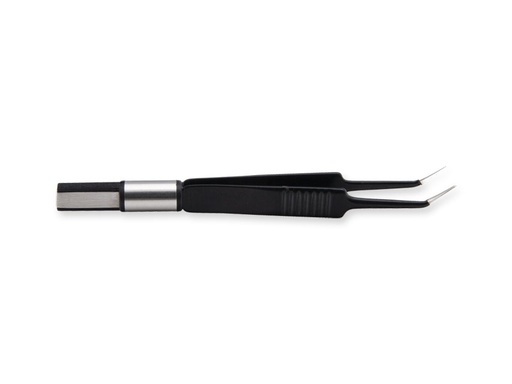 [30473] PINZA "NON STICK" JEWELLER - 11,5 cm - punte angolate 0,7 mm
