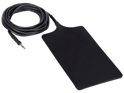 [30565] PLACCA FLESSIBILE IN GOMMA 25x15 cm con cavo 4,5 m