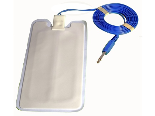 [30476] PLACCHE MONOUSO CON CAVO DI 3 m - connettore 6,3 mm - adulti