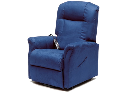 [45185] POLTRONA ELEVABILE FLAVIA 2 motori - blu