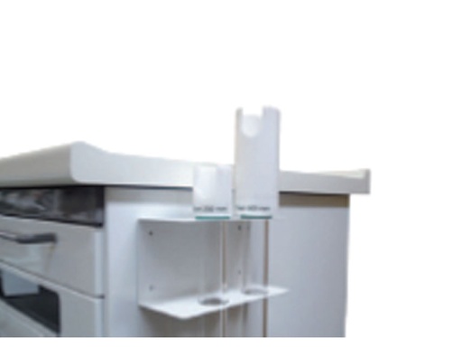 [27543] SUPPORTO ENDOSCOPI - 2 tubi plexiglass