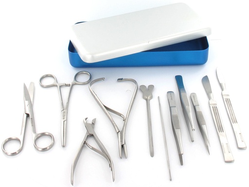 [26768] TROUSSE FERRI SUPREMA - alluminio, 11 ferri