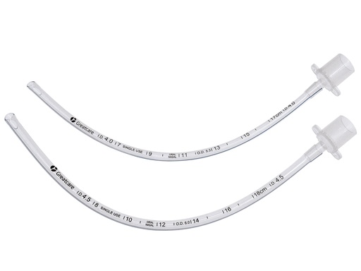 [57641] CANNULA ENDOTRACHEALE SENZA CUFFIA diametro 4 mm