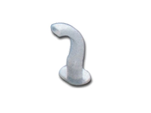 [57754] CANNULE DI GUEDEL 70 mm - ragazzi 1 (bianco)