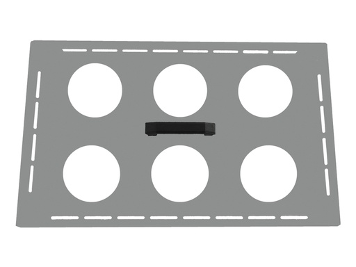 [35539] SUPPORTO BICCHIERI 6x600ml per 35531-3