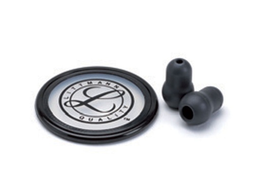 [51473] KIT LITTMANN 40022: membrana+anello+olive per Master Classic-nero