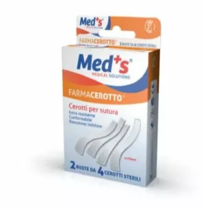 [DMM04228] Sutura cutanea adesiva in tnt 6,4x76mm
