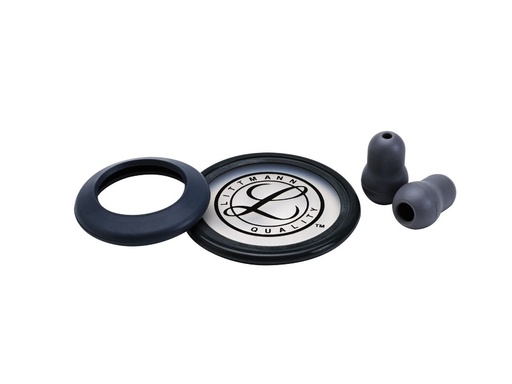 [51465] KIT LITTMANN 40006: membrana+anello+anello campana+olive per Classic II-grigio