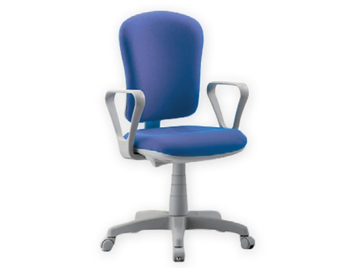[45096] SEDIA VARESE CON BRACCIOLI - tessuto - blu