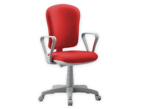 [45095] SEDIA VARESE CON BRACCIOLI - tessuto - rosso