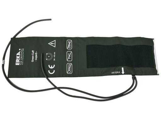 [32900] BRACCIALE ERKA SUPERB GREEN 2 TUBI - adulto L - verde per ERKA VARIO