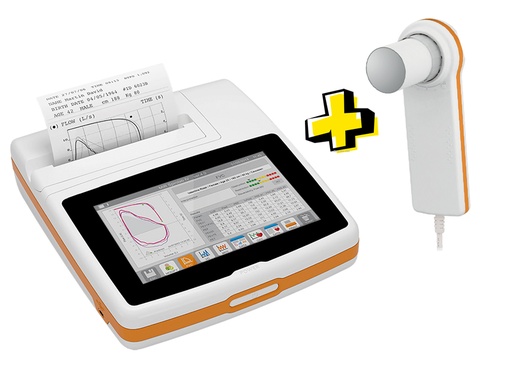 [33530] SPIROMETRO SPIROLAB PLUS con Minispir, touchscreen 7", stampante e software