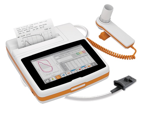 [33520] NUOVO SPIROLAB con display a colori e stampante e software + SpO2