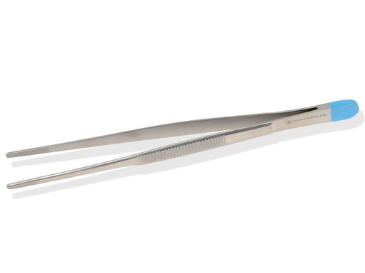 [38852] PINZA MEDICAZIONE ANATOMICA STERILE - retta - 16 cm
