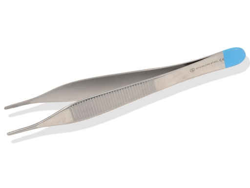 [38870] PINZA ADSON ANATOMICA STERILE - retta - 12 cm