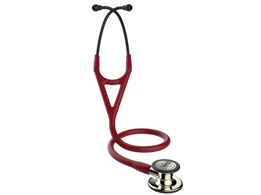 [32644] LITTMANN CARDIOLOGY IV - 6176 - bordeaux - finiture champagne