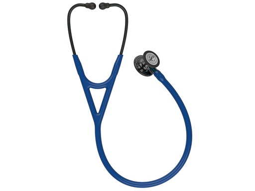 [32651] LITTMANN CARDIOLOGY IV - 6202 - blu navy - finiture fumo brillanti