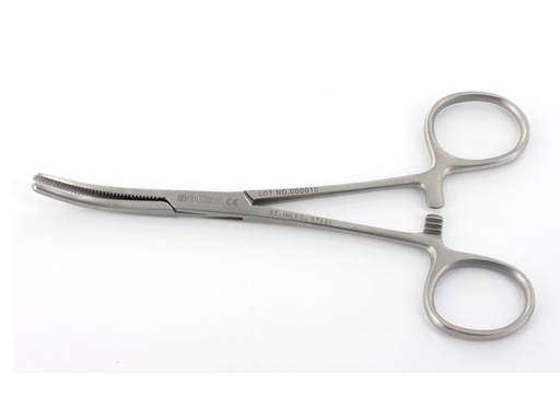 [GM-31275] PINZA KLEMMER - curva - 18 cm