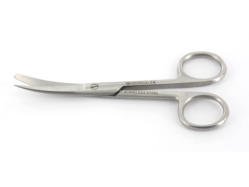 [26854] FORBICI CURVE - punte alterne - 18 cm