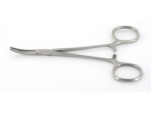 [26873] PINZA MOSQUITO - curva - 14 cm