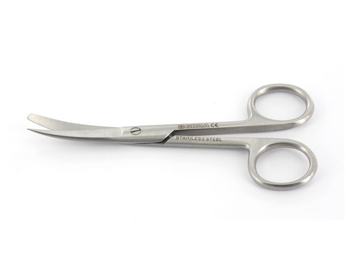 [GM-31324] FORBICE CURVA punte alterne - 16 cm