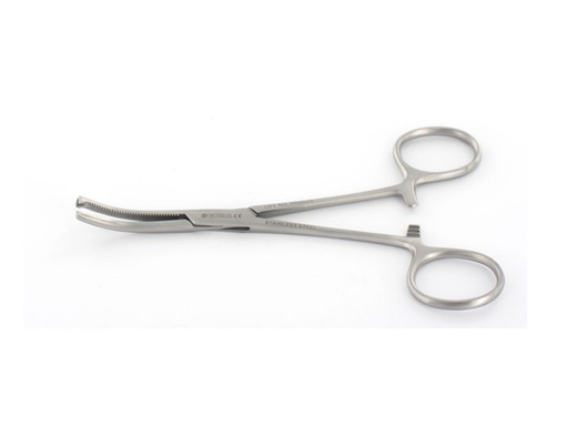 [26831] PINZA KOCHER - curva - 14 cm