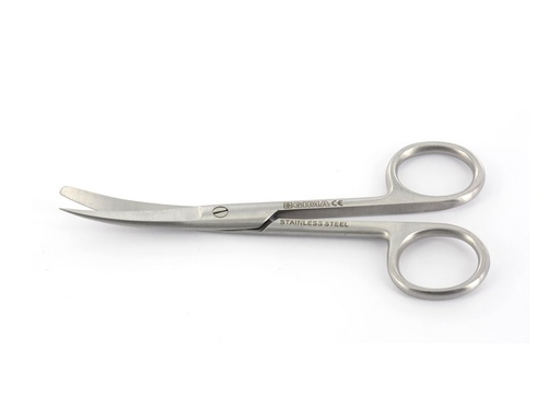 [26727] FORBICE CURVA punte alterne - 14,5 cm