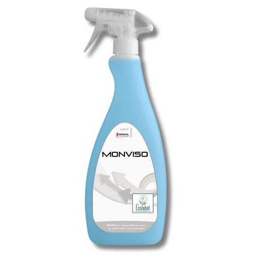[DET01115] Monviso detergente vetri multiuso Ecolabel 750ml 