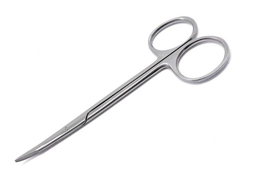 [80015] FORBICI DA DISSEZIONE STEVENS CURVE PUNTE SMUSSE - 11,5 cm